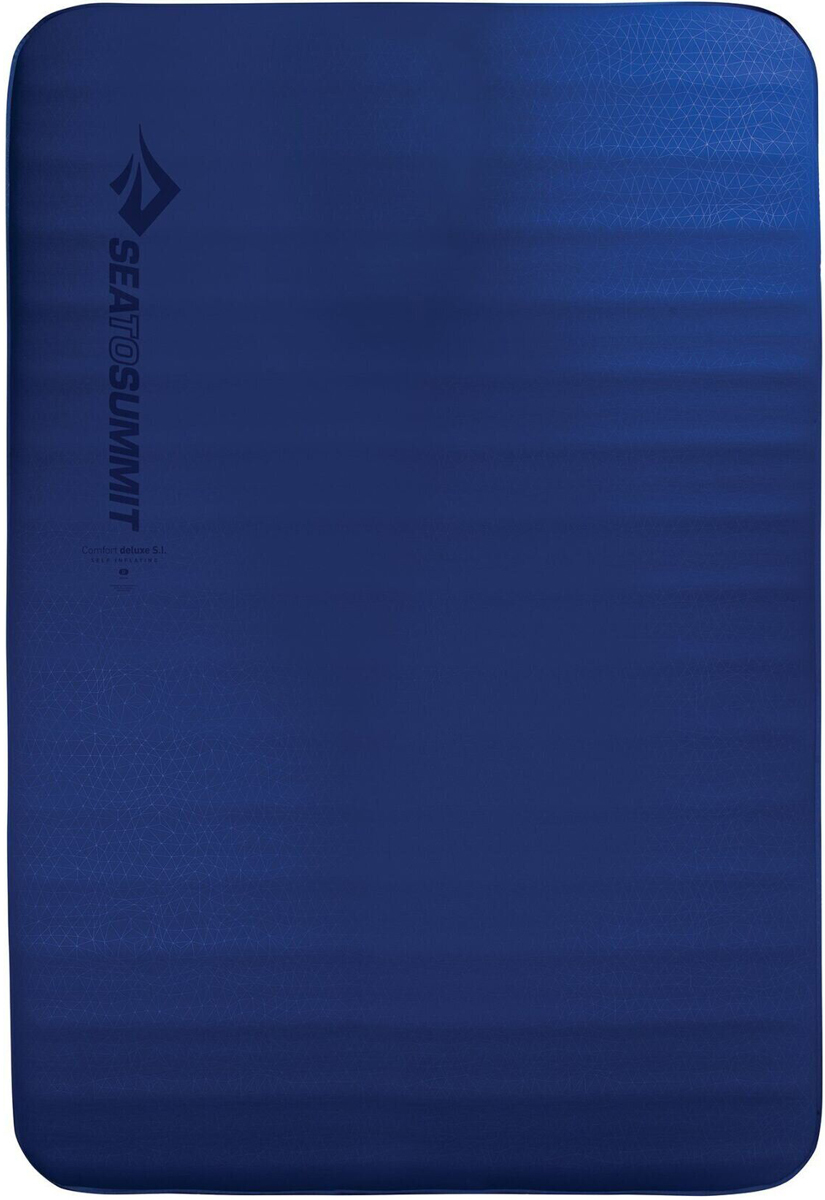 Коврик самонадувающийся Sea To Summit Comfort Deluxe Self Inflating Mat Double. Blue