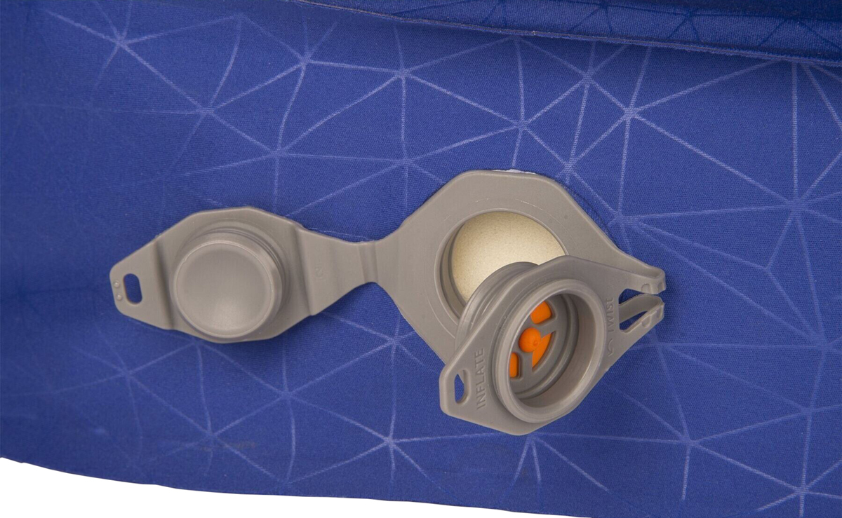 Коврик самонадувающийся Sea To Summit Comfort Deluxe Self Inflating Mat Double. Blue
