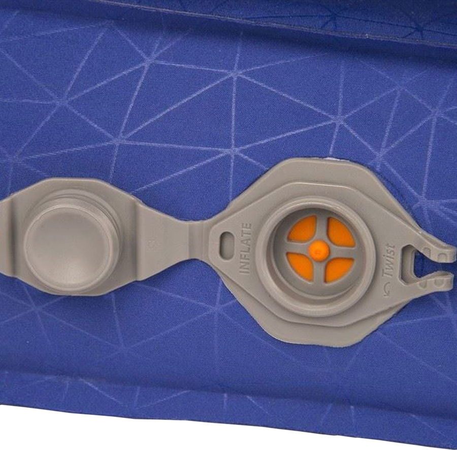 Коврик самонадувающийся Sea To Summit Comfort Deluxe Self Inflating Mat Double. Blue
