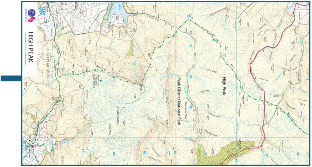 Полотенце Lifeventure SoftFibre Ordnance Survey Travel Towel High Peak