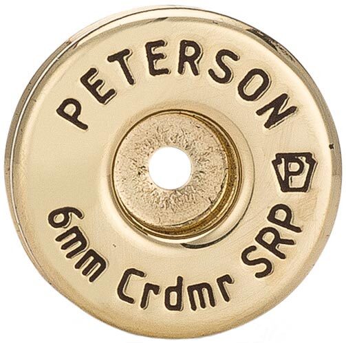 Гильза Peterson некапсулированная калибр 6 mm Creedmoor Small Rifle Primer 50 шт/уп