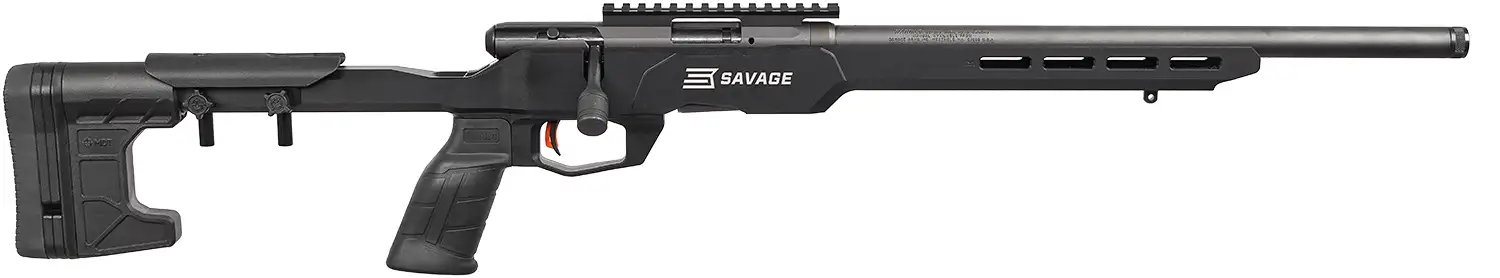 Винтовка малокалиберная Savage B17 Precision 18" кал. 17 HMR. Дульная резьба - 1/2"-28