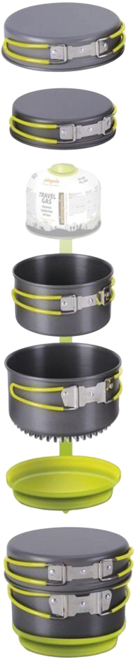 Набор посуды Pinguin Quadri Х Alu