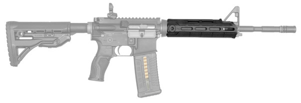 Цевье FAB Defense VANGUARD AR15 M-LOK. Цвет - черный