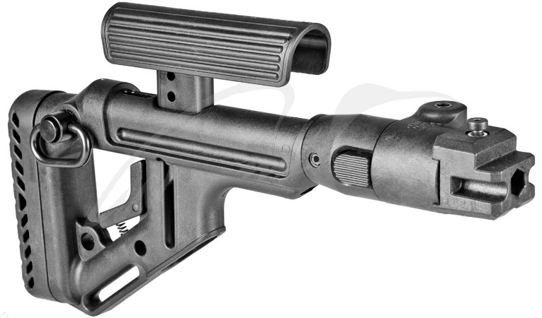 Приклад FAB Defense UAS-AK P для Сайги (охот. верс.) со штампованой ствольной коробкой. Складной