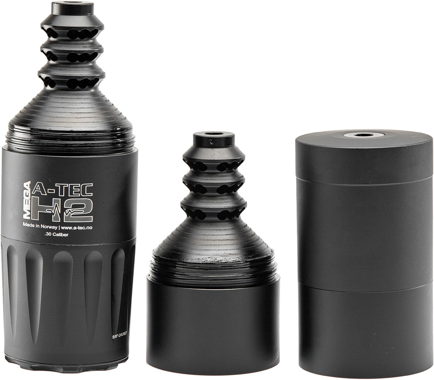 Саундмодератор A-TEC Mega H2. Кал. - .30. Резьба - 5/8"-24