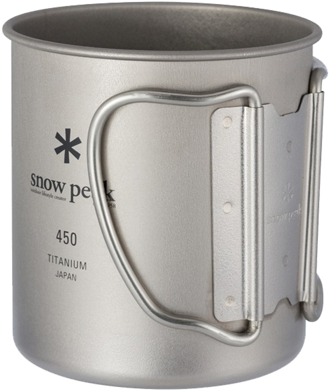 Термокружка Snow Peak MG-053R Ti-Double 450 Mug 450ml