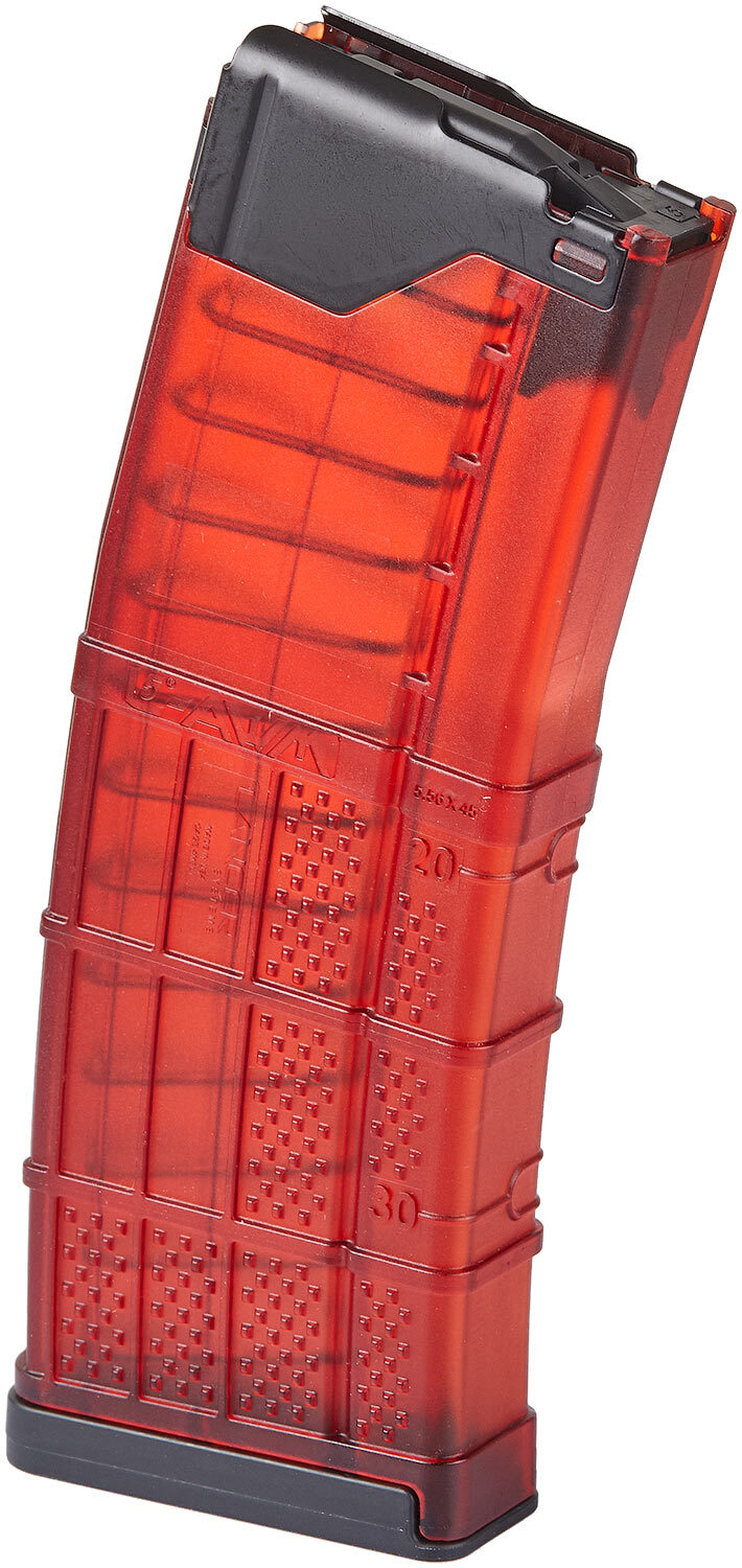 Магазин Lancer L5AWM кал. 223 Rem. Kрасный. Емкость - 30 патронов