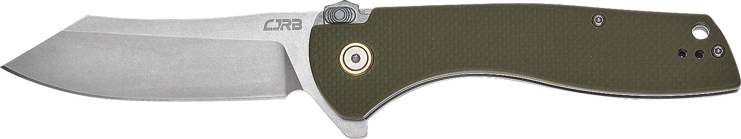 Нож CJRB Kicker G10 Olive