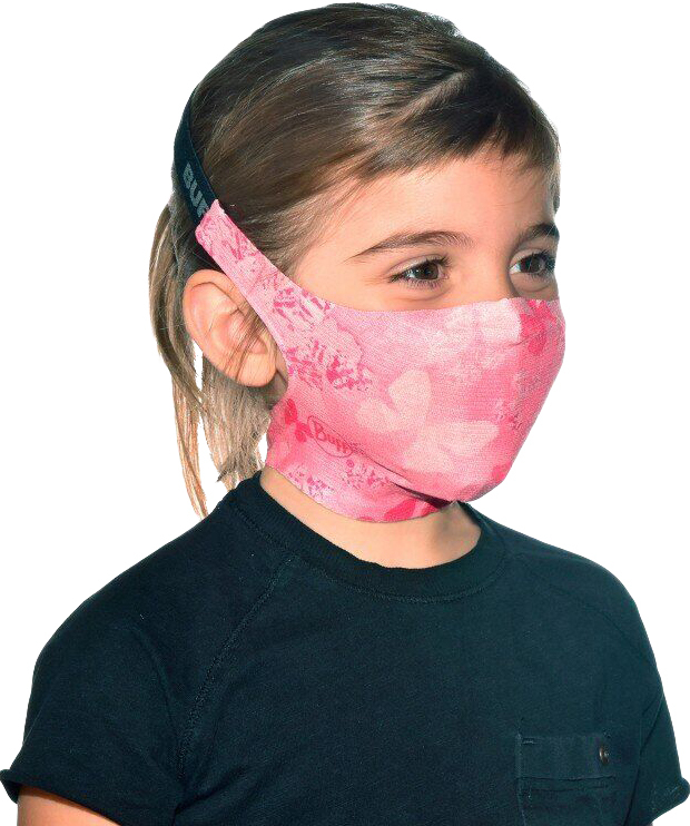 Маска защитная Buff Kids Filter Mask nympha pink