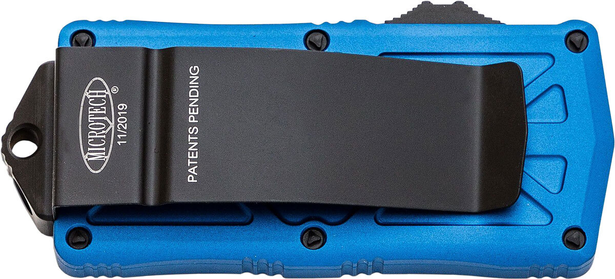 Нож Microtech Exocet Tanto Black Blade. Цвет: blue