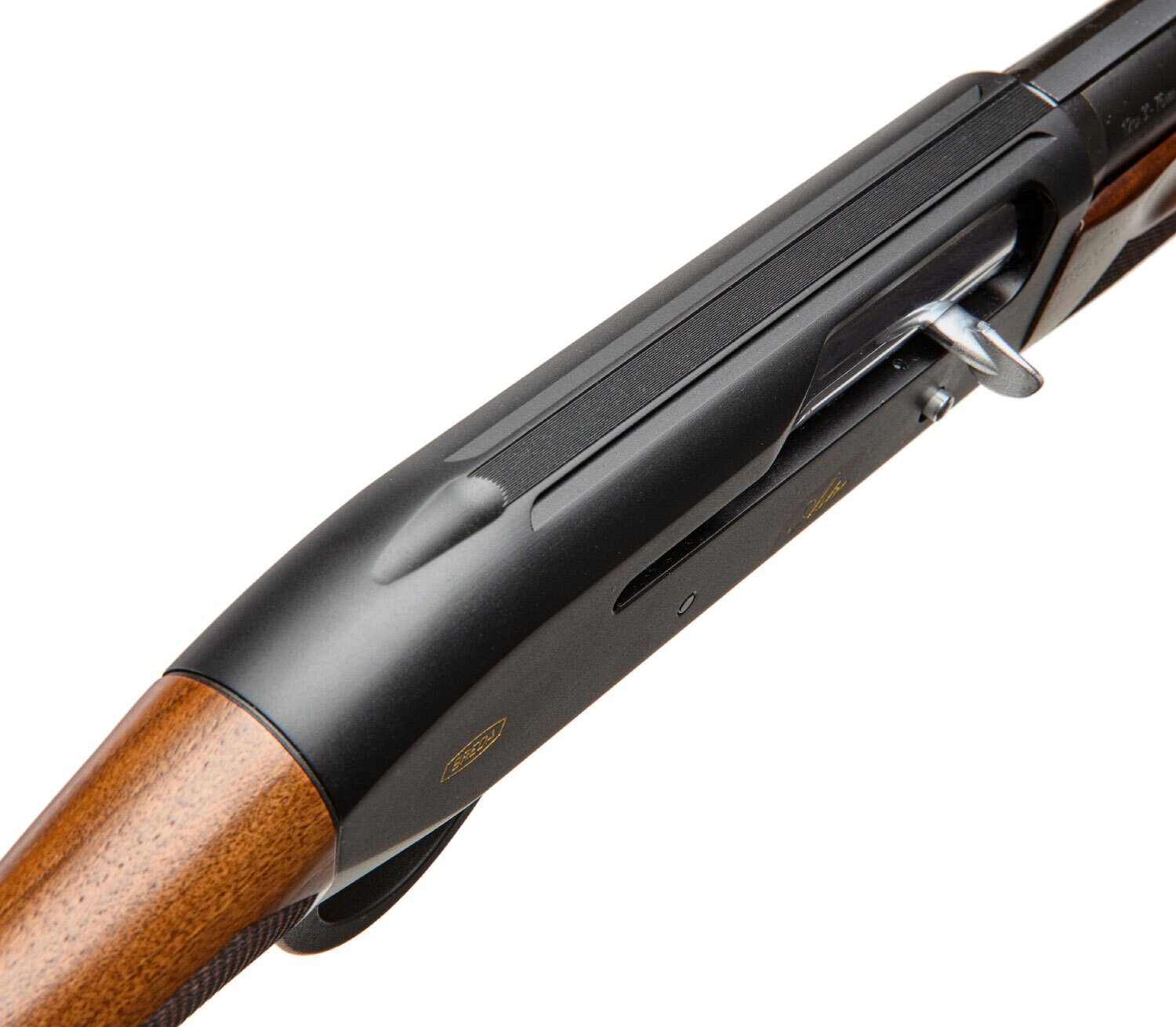 Ружье Breda Astro Black кал. 12/76. Ствол - 66 см. Никелированный затвор