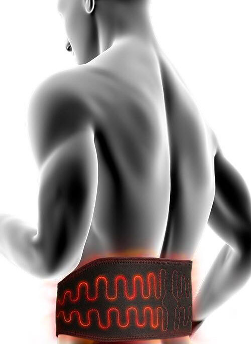 Пояс Lenz Heat с зарядным устройством. Длина: 90-130 см