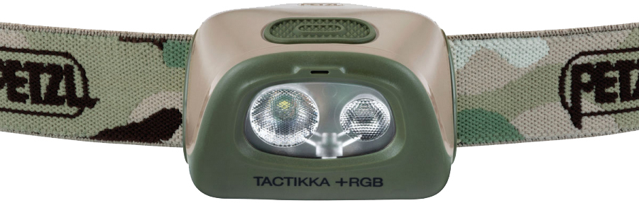 Фонарь налобный Petzl Tactikka Plus RGB 350 lm ц:camo