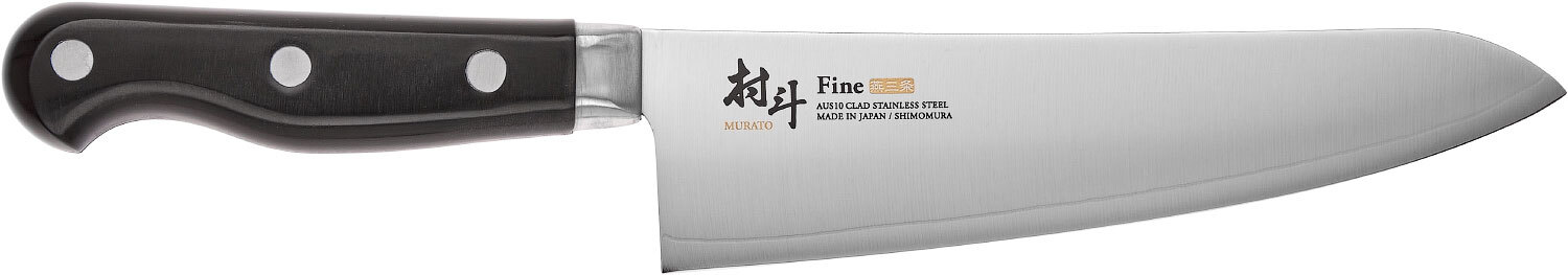 Нож кухонный Shimomura Fine Chef. Длина клинка - 180 мм