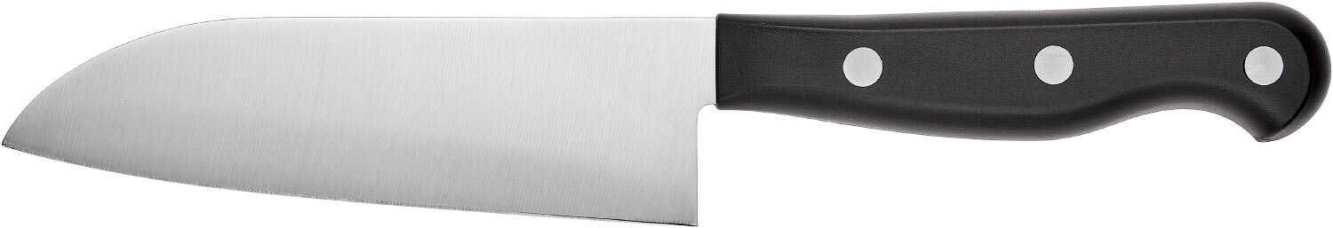 Нож кухонный Shimomura Slim Santoku. Длина клинка - 145 мм