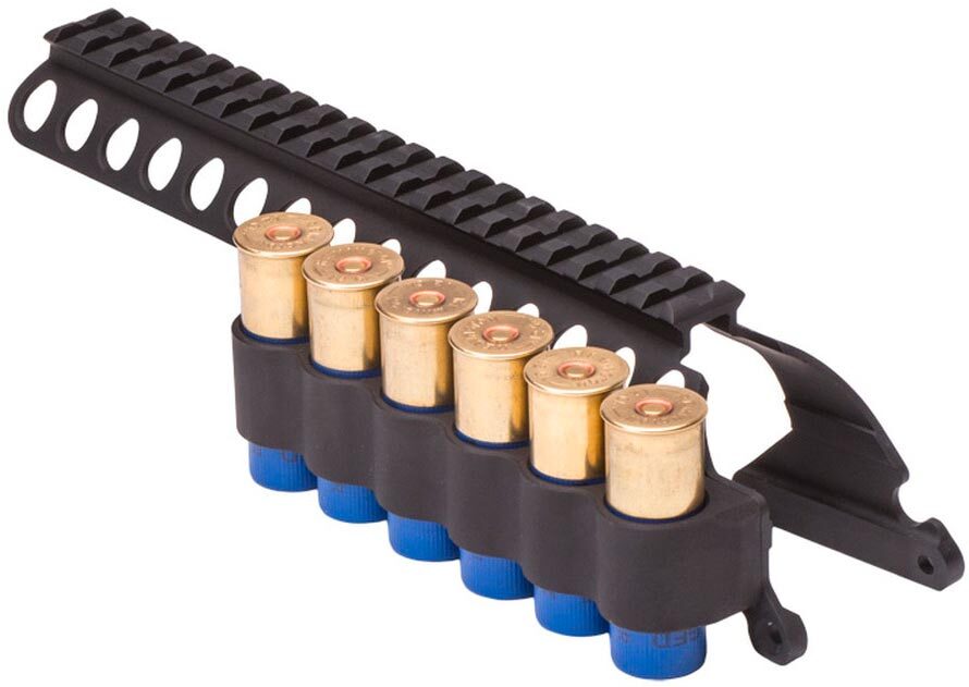 Крепление Mesa Tactical Carrier And Saddle Rail для Remington 870 кал. 12 на 6 патронов