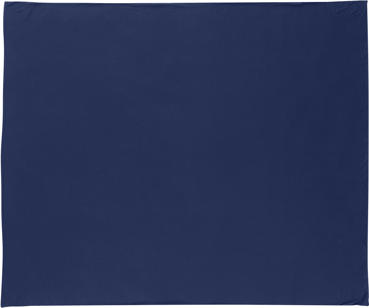Вкладыш в спальник Sea To Summit Premium Cotton Travel Liner Double Rectangular ц:navy blue