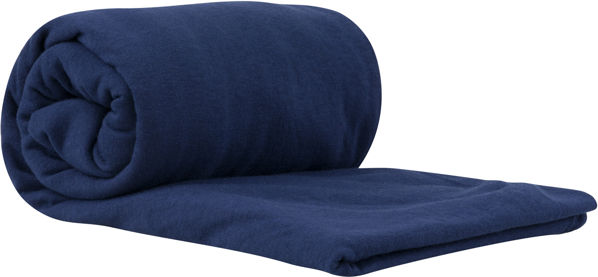 Вкладыш в спальник Sea To Summit Premium Cotton Travel Liner Double Rectangular ц:navy blue