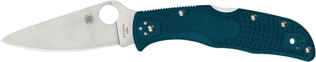 Нож Spyderco Endela Blue Plain