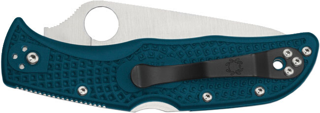 Нож Spyderco Endela Blue Plain