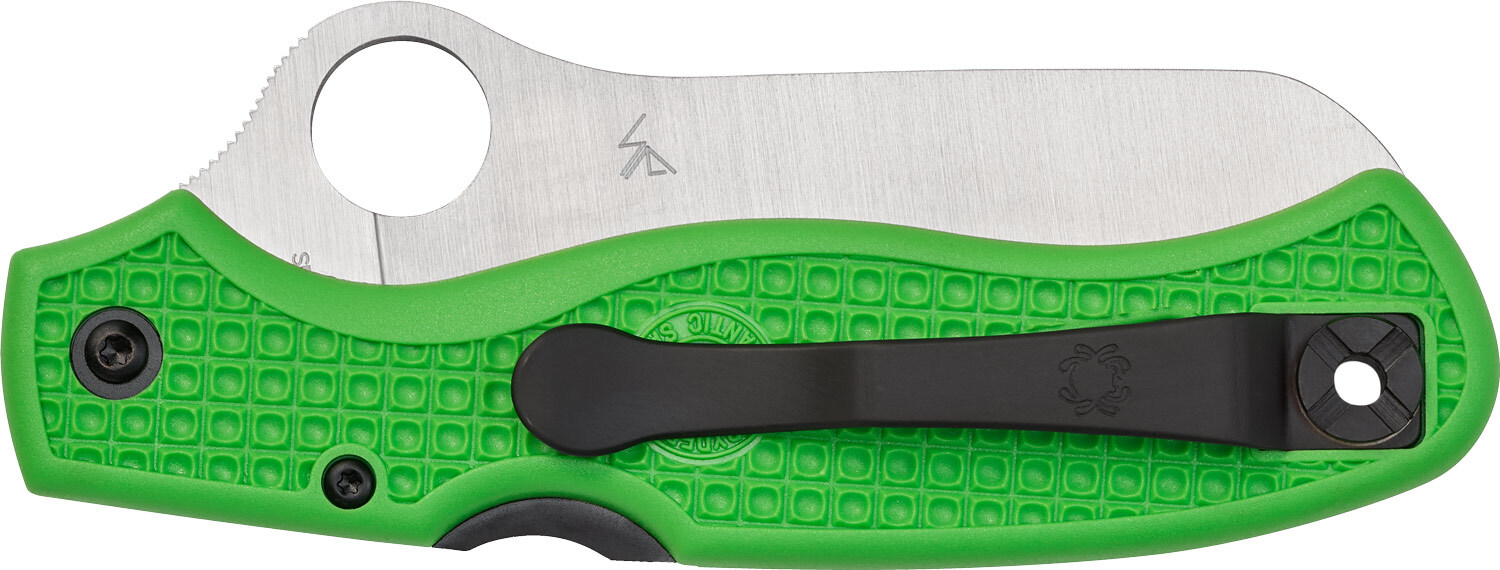 Нож Spyderco Atlantic Salt Green серрейтор