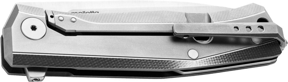 Нож Lionsteel Myto Titanium Gray