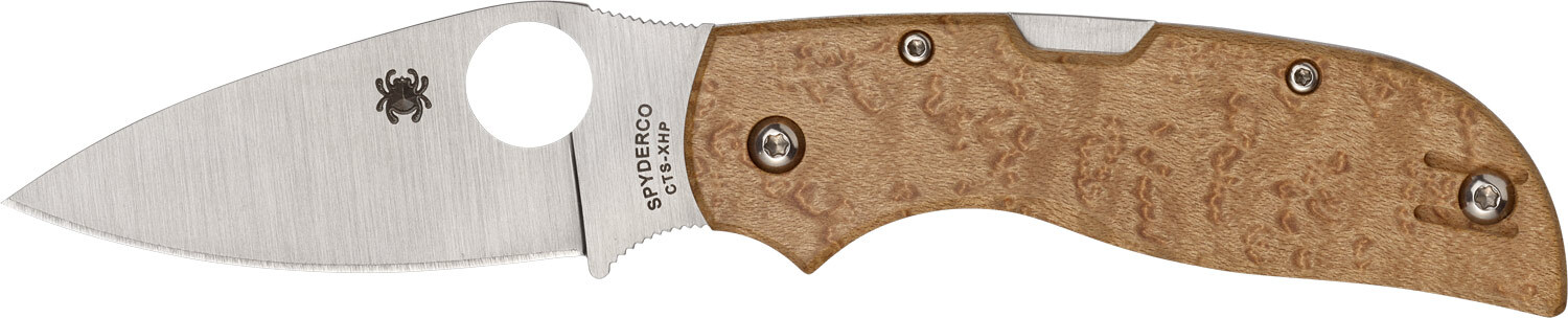 Нож Spyderco Chaparral Birdseye Maple