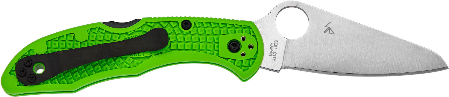 Нож Spyderco Salt 2 Plainedge LC200N green