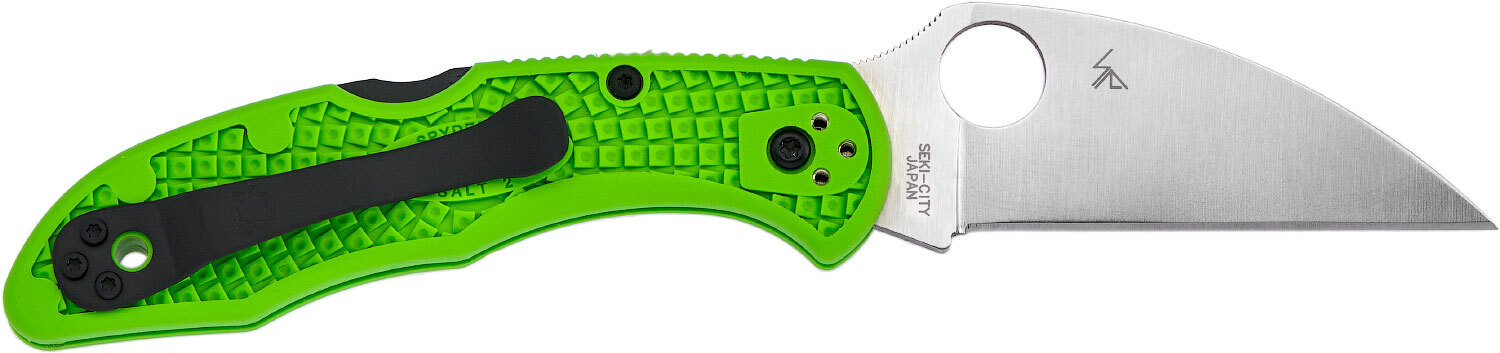 Нож Spyderco Salt 2 Wharncliffe LC200N green