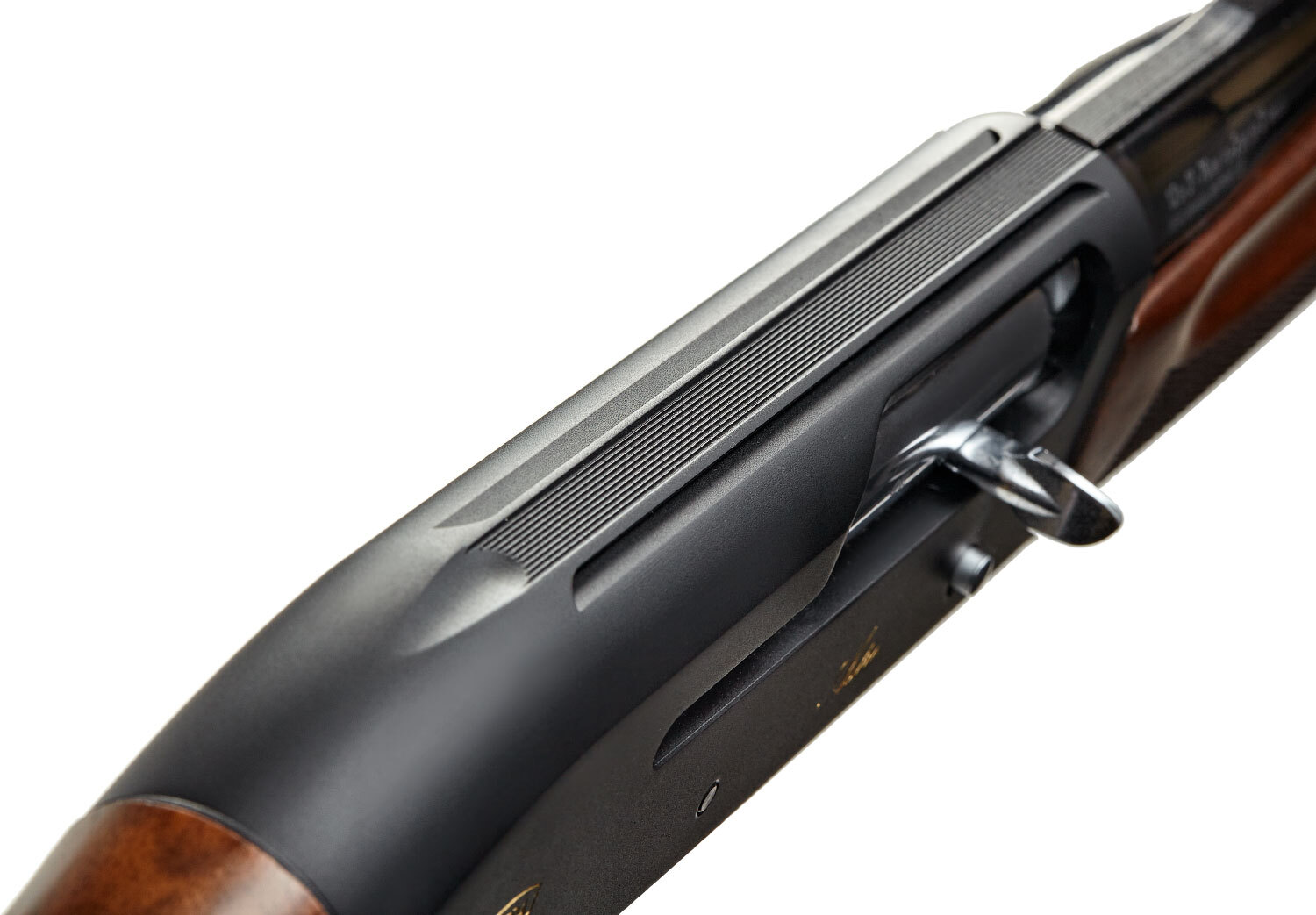 Ружье Breda Astro Black кал. 12/76. Ствол - 61 см. Никелированный затвор