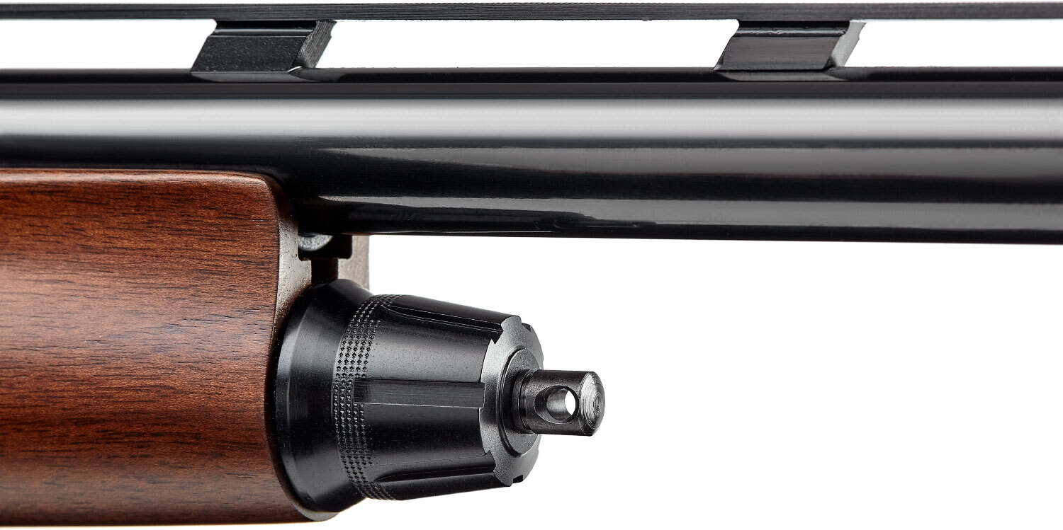 Ружье Breda Astro Black кал. 12/76. Ствол - 61 см. Никелированный затвор