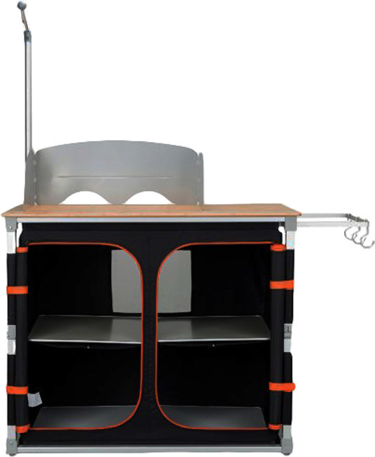 Стол-кухня KingCamp Bamboo Grilling. Black