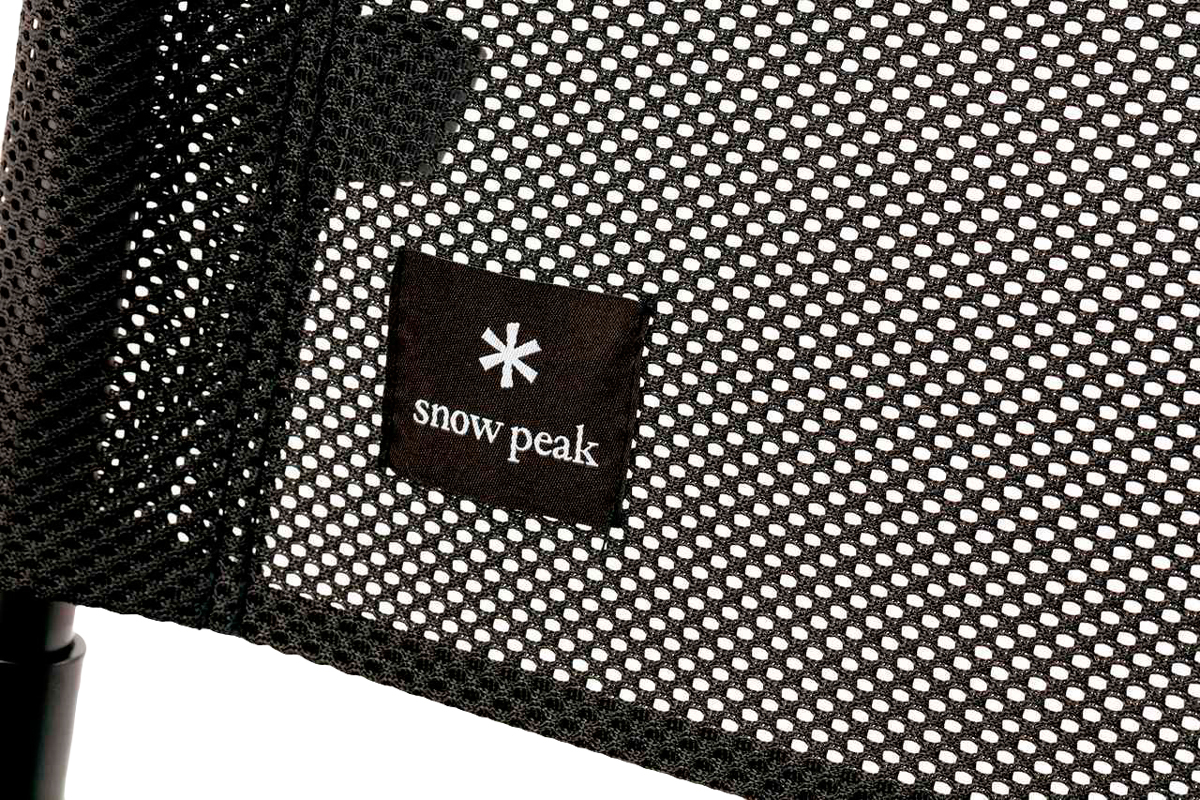 Кресло Snow Peak LV-077M-BK Mesh FD ц:черный