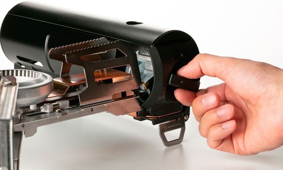 Горелка газовая Snow Peak GS-600BK Home&Camp ц:black