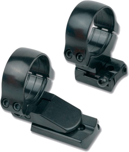 Быстросъемные поворотные крепления-кольца Rusan для Browning BAR. d - 30 мм. BH 17 мм. KR 32 мм