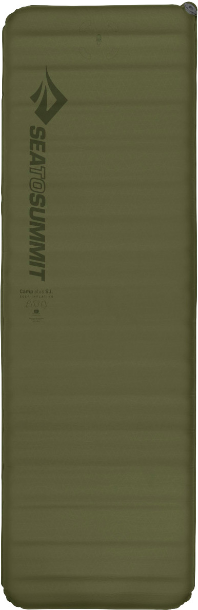 Коврик самонадувающийся Sea To Summit Self Inflating Camp Plus Mat Rectangular. L. Olive