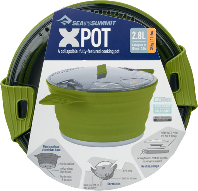 Кастрюля Sea To Summit X-Pot 2.8L. Olive