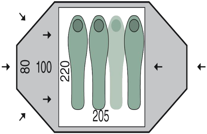Палатка Pinguin Tornado 3 Dural