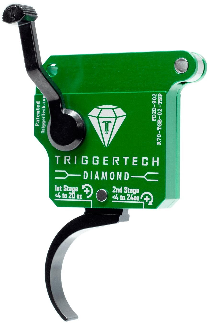 УСМ TriggerTech 2-Stage Diamond Pro Curved для REM 700 регулируемый двухступенчатый