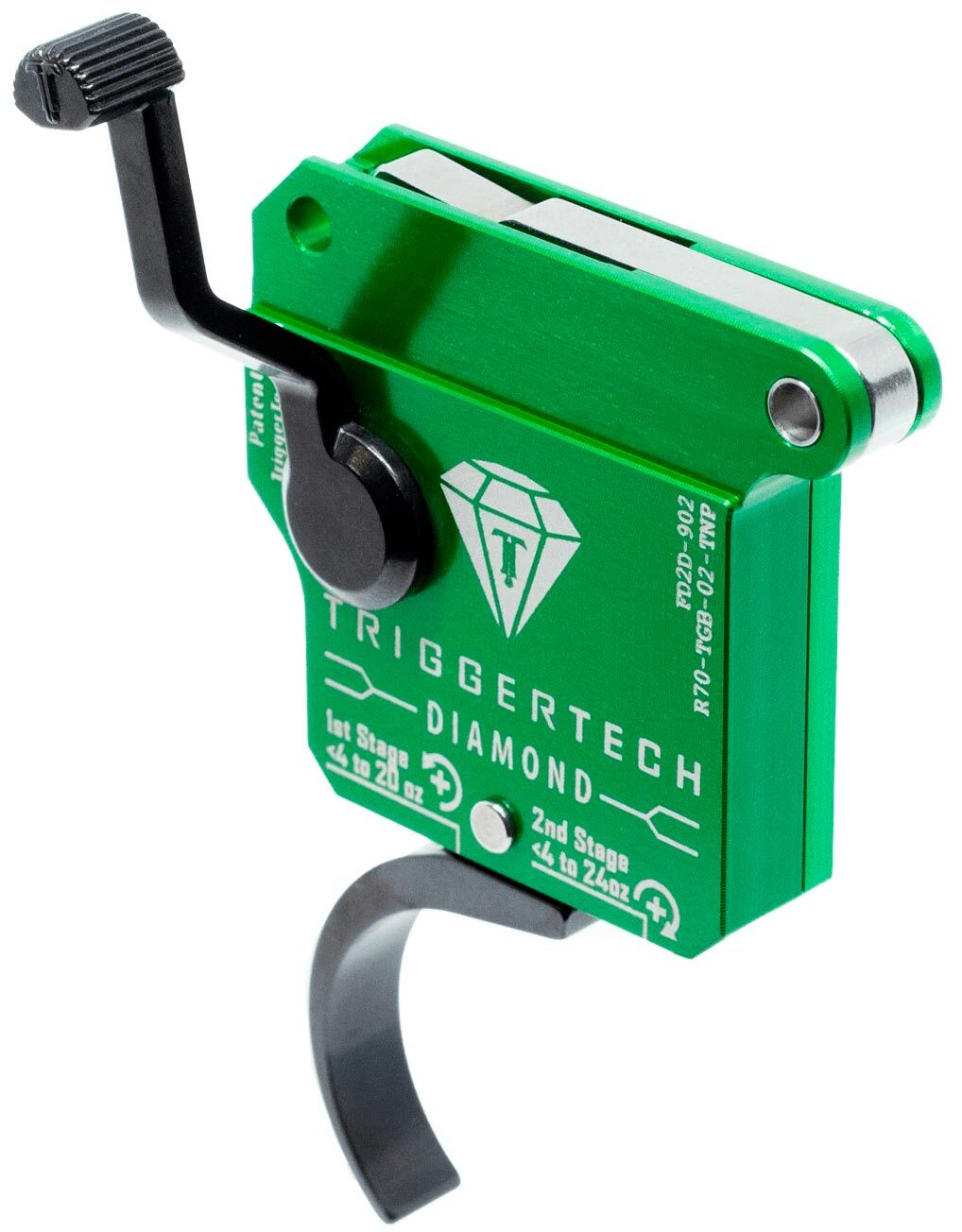 УСМ TriggerTech 2-Stage Diamond Pro Curved для REM 700 регулируемый двухступенчатый