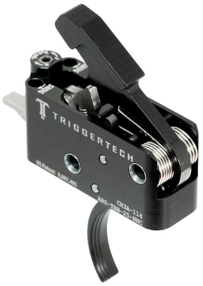 УСМ TriggerTech Adaptable Curved для AR15 регулируемый двухступенчатый