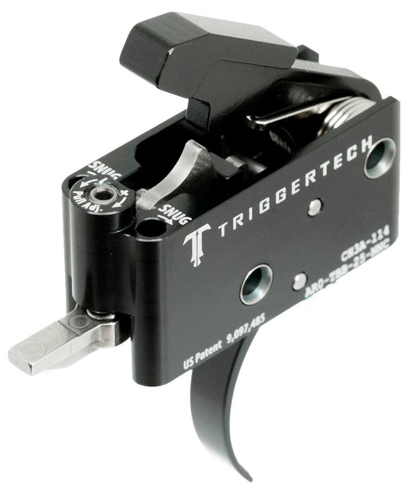 УСМ TriggerTech Adaptable Curved для AR15 регулируемый двухступенчатый