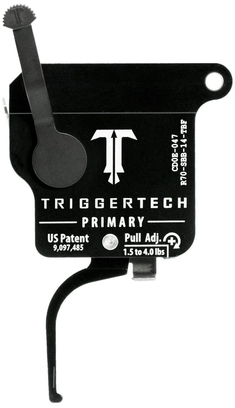 УСМ TriggerTech Primary Flat для REM 700 регулируемый одноступенчатый. Усилие спуска - 1.5 lbs - 4.0 lbs