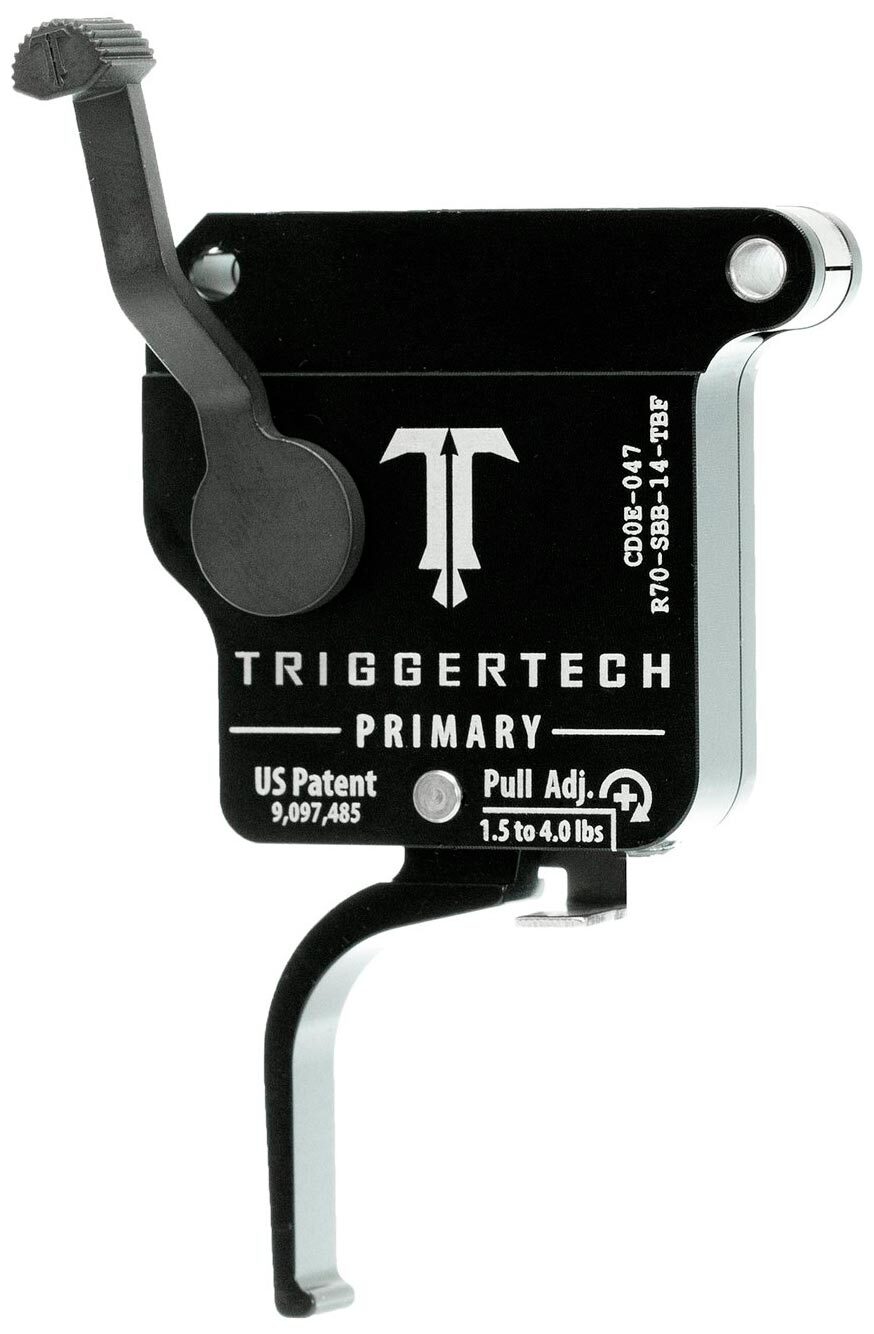 УСМ TriggerTech Primary Flat для REM 700 регулируемый одноступенчатый. Усилие спуска - 1.5 lbs - 4.0 lbs