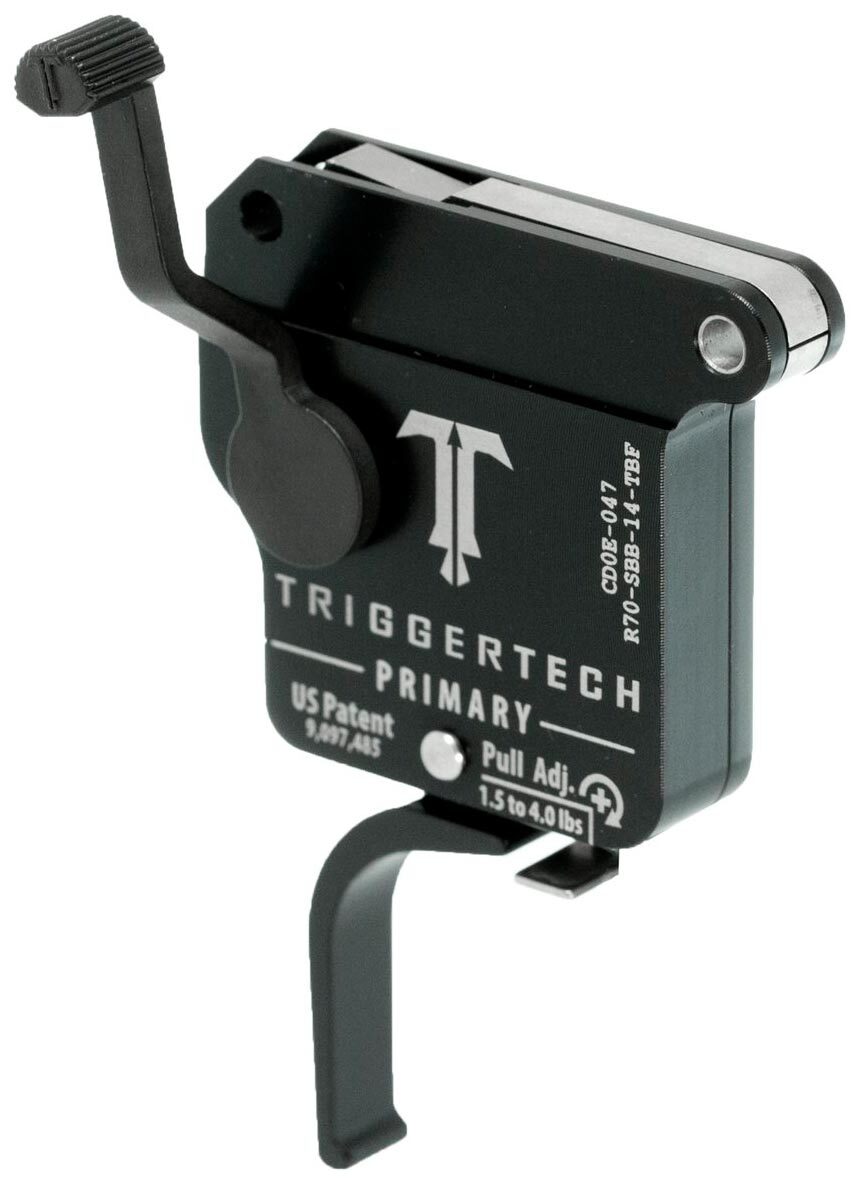 УСМ TriggerTech Primary Flat для REM 700 регулируемый одноступенчатый. Усилие спуска - 1.5 lbs - 4.0 lbs