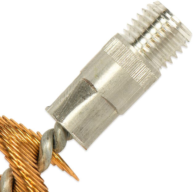 Спиральный ершик Bore Tech для ружей кал. 10. Бронза. 5/16x27 M