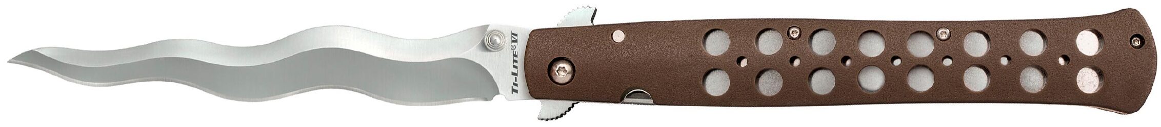 Нож Cold Steel Ti-Lite 6" Kriss Blade Brown