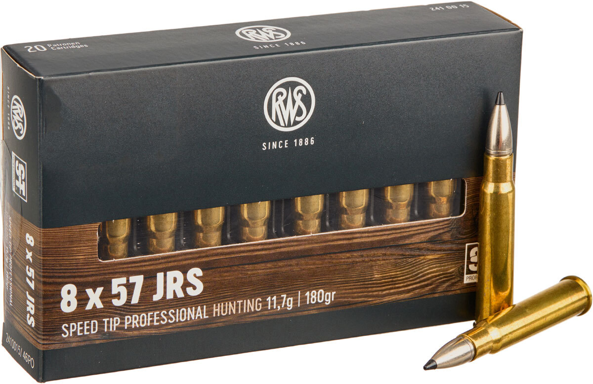 Патрон RWS кал. 8х57 JRS пуля Speed Tip Pro 11.7 г/180 гран