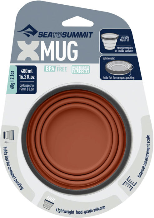 Стакан Sea To Summit X-Mug складной ц:rust